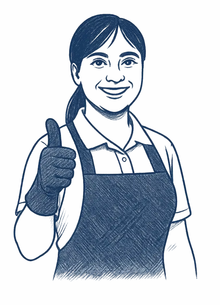 Reinigungskraft bei martha cleaning