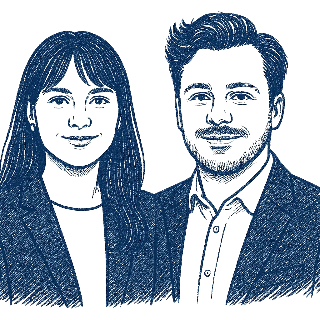 Celine und René – Gründer von martha cleaning