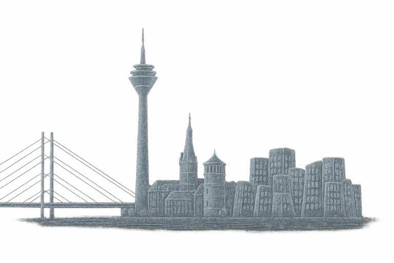 Düsseldorf-Flingern-Nord Skyline